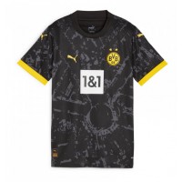 Camiseta Borussia Dortmund Visitante Equipación para mujer 2023-24 manga corta